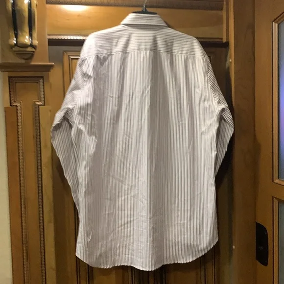 NWOT Canali Impeccabile Dress Shirt Size 17.5 Dress Shirts